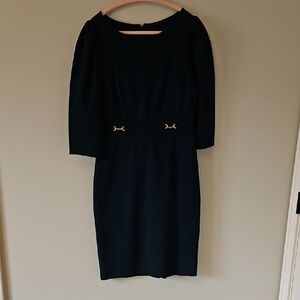 Elegant Dark Blue Dress